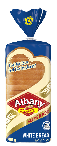 Albany Superior 700g White Bread
