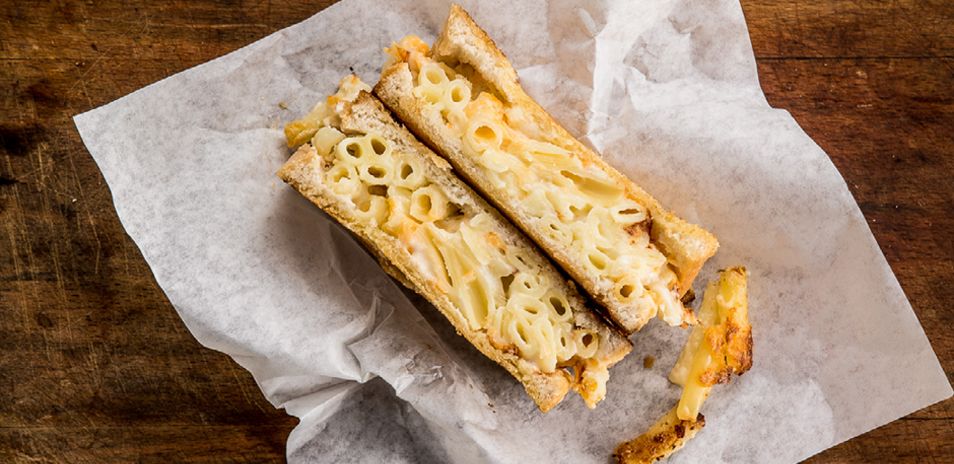 Mac and Cheese Grilled Sarmie