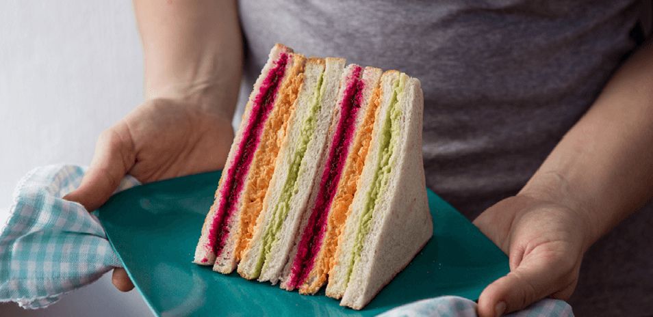 The Rainbow Sandwich