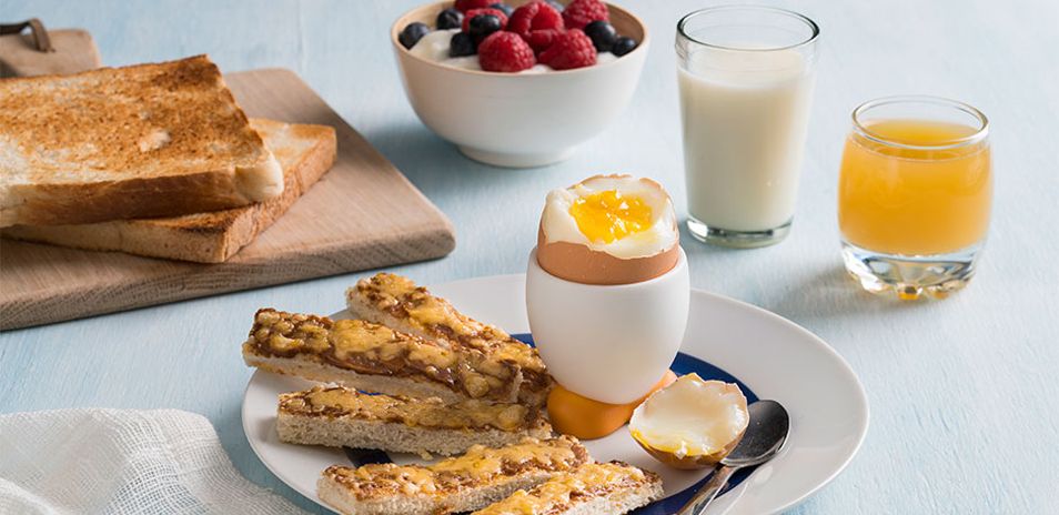 Cheesy Egg Marmite Soldiers