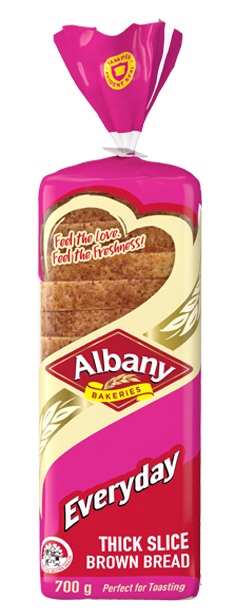 Albany Everyday 700g Thick Sliced Brown